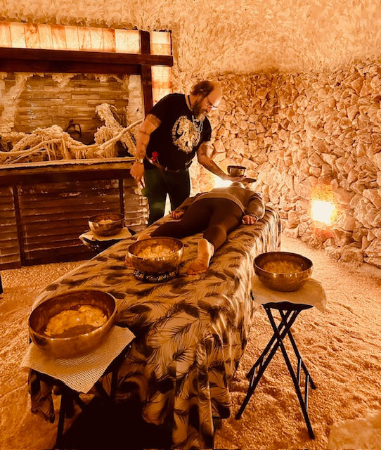 Sonic Massage with Himalayan singing bowls